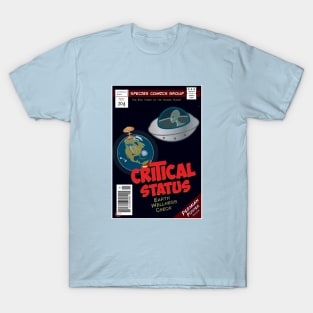 Critical Status - Earth Wellness Check T-Shirt